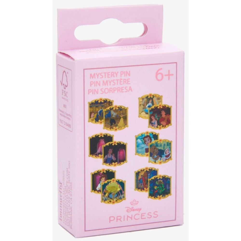 Loungefly Beauty and The Beast Lenticular Scenes Blind Box Enamel Pin | NIB
